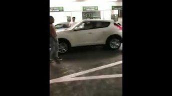 body slammed in parking garage f