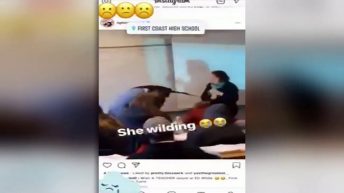 teacher pulls on students hair