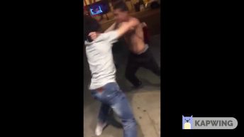 two guys fight in the bronx