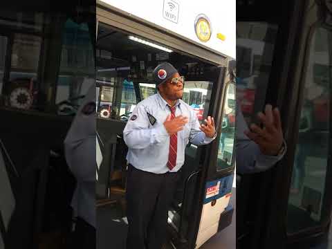 nyc bus driver begging to fight