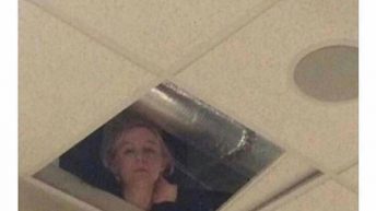 teacher in the ceiling meme