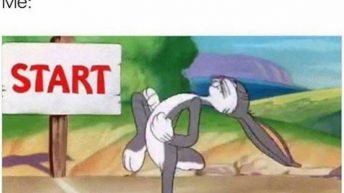 Starting argument with boyfriend bugs bunny