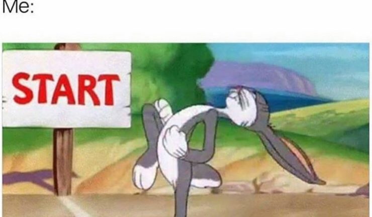 Starting argument with boyfriend bugs bunny