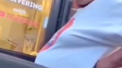 Angry grandmother at wendy's drive thru