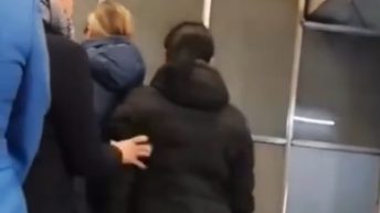 Woman attempts to shove woman in front of subway