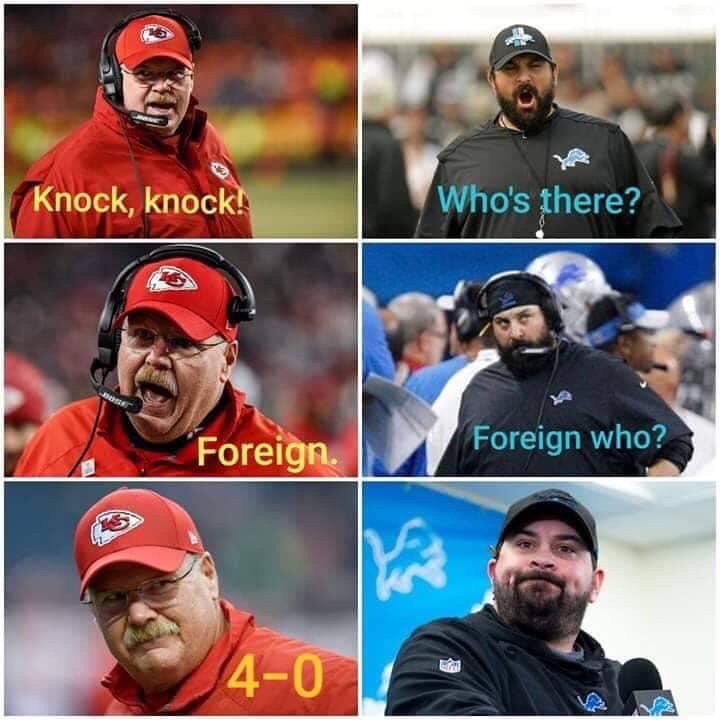 Kansas City chiefs 4-0 meme - Something To Laugh At