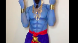 Deandre Hopkins dresses up as Aladdin's Genie