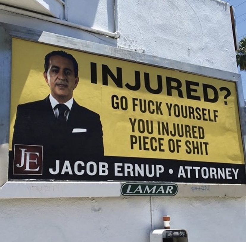 jacob ernup injury lawyer ad