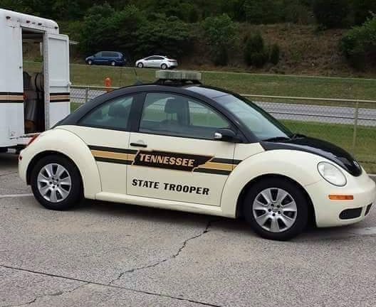 Volkswagen state trooper car