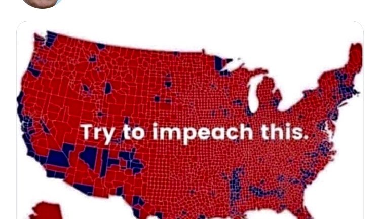 Donald Trump impeachment tweet