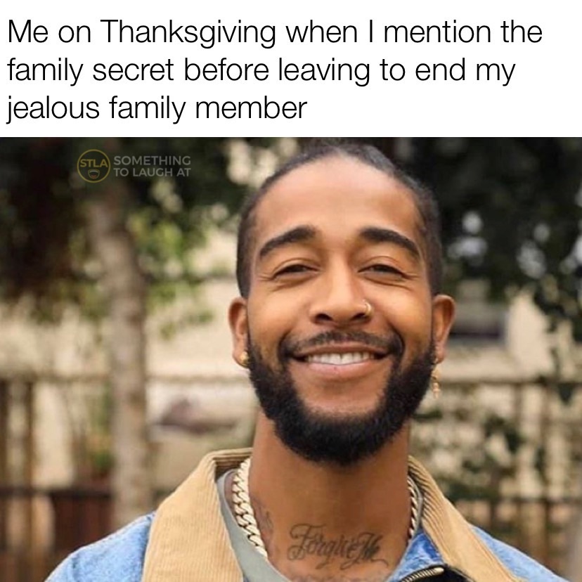 Me on Thanksgiving Omarion meme