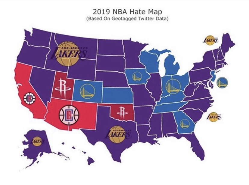 Most hated NBA team