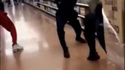 Walmart worker fight