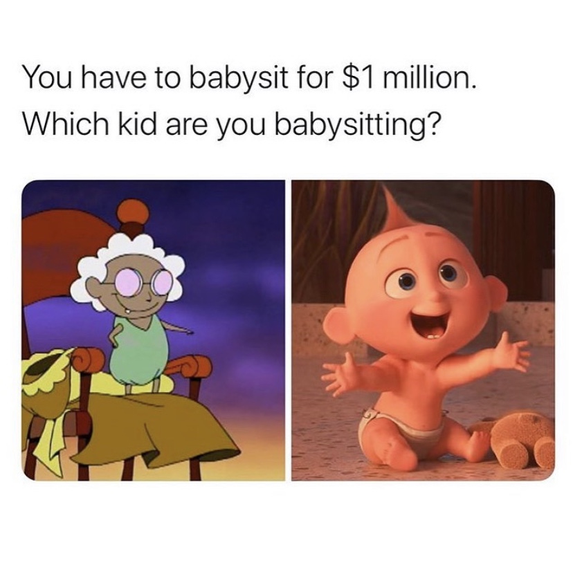 baby muriel vs baby jack meme