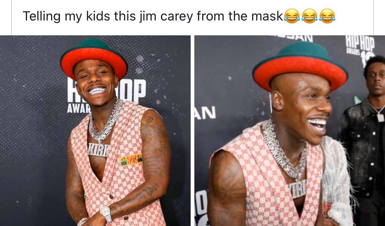 Imma tell my kids this Jim Carey from the mask meme