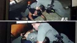 Cop chokes the wrong person