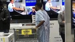 Black Friday in hospital gown