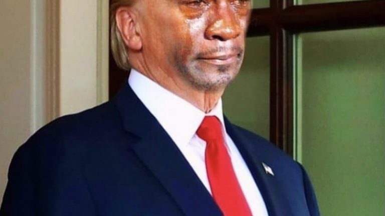 Michael Jordan Donald Trump crying meme