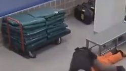 Man attacks jail guard