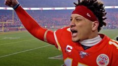 I came here to throw touchdowns and shoot fireworks and we're all out of fireworks Patrick Mahomes Chief meme