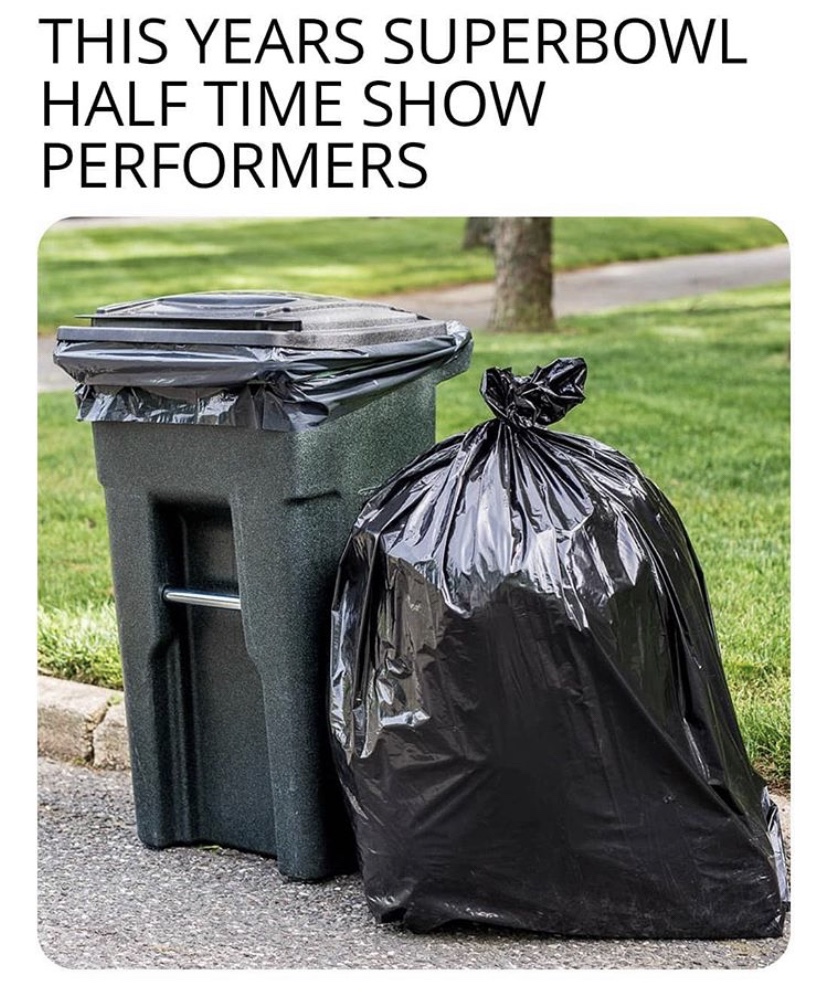 This year's superbowl halftime show performances meme
