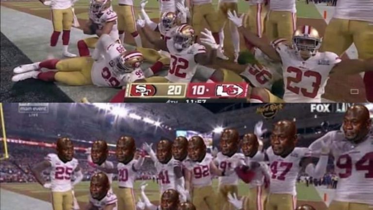 49ers Michael Jordan crying Super Bowl meme