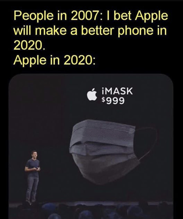 Apple iMask meme