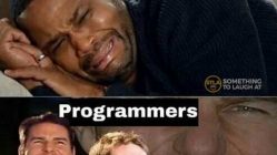 Normal people vs programmers social distancing meme
