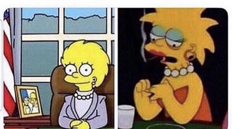 How I intended for my life to go vs how it's actually going Simpson meme