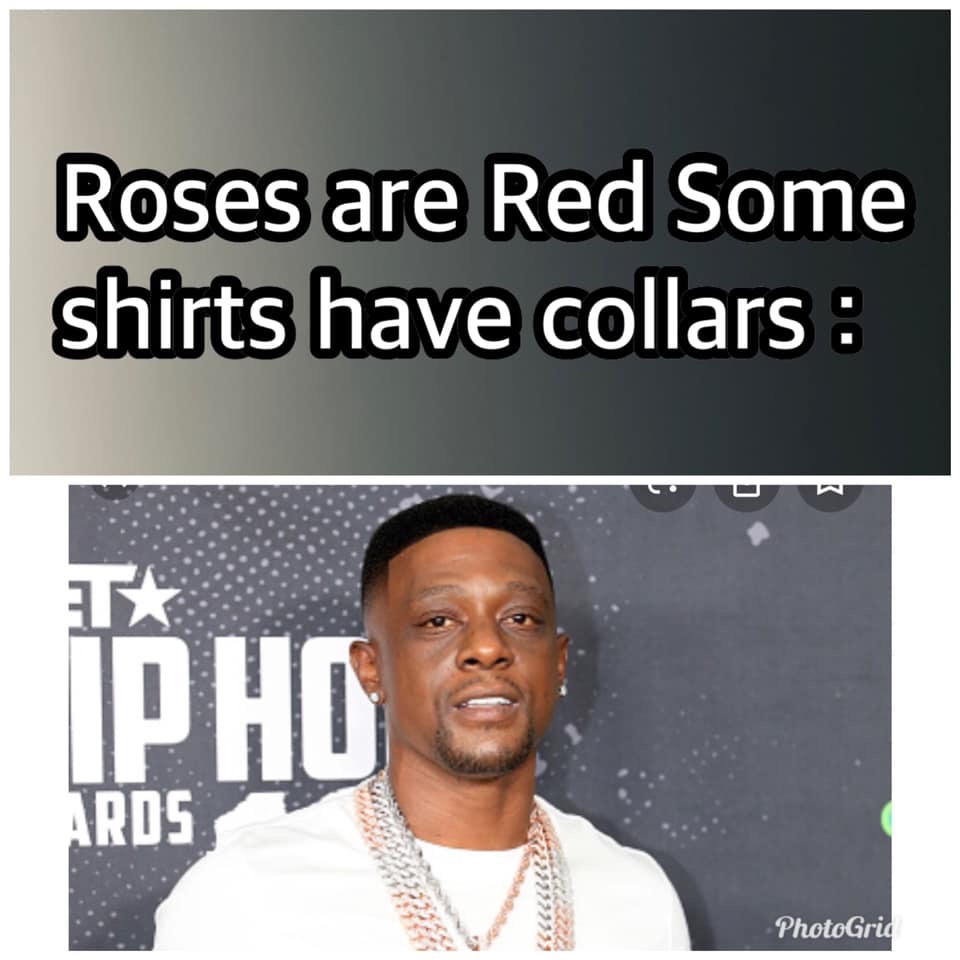 Roses are red some shirts have collars show your pussy lips and lil boosie will give you $1000 coronavirus meme