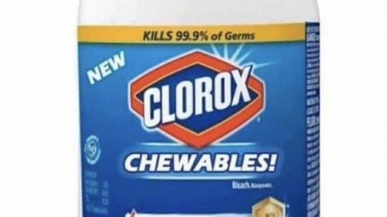 Clorox pills meme
