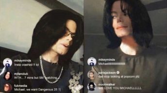 Michael Jackson on ig live