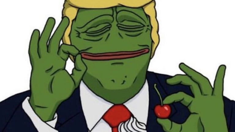 Donald Trump Pepe the frog meme