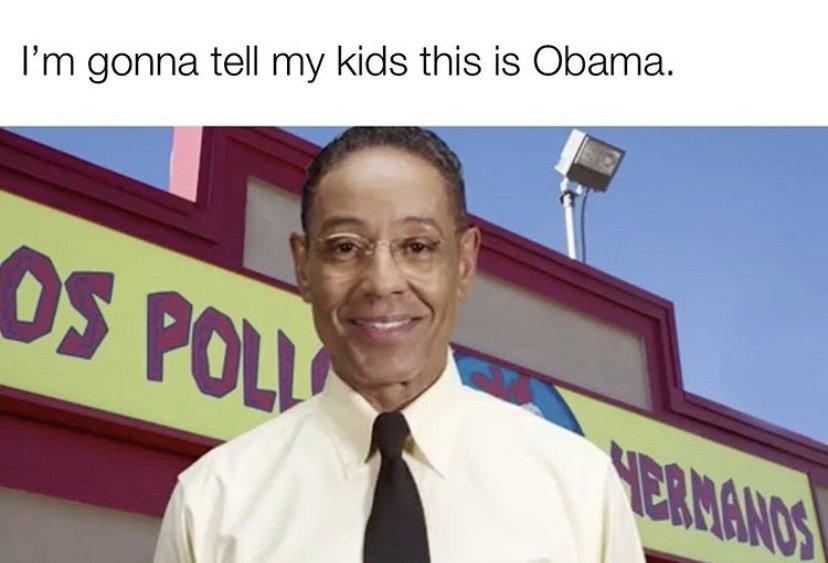 Gonna tell my kids this was Obama better call Saul meme