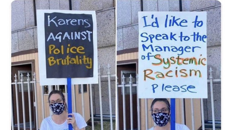 karen's against police brutality