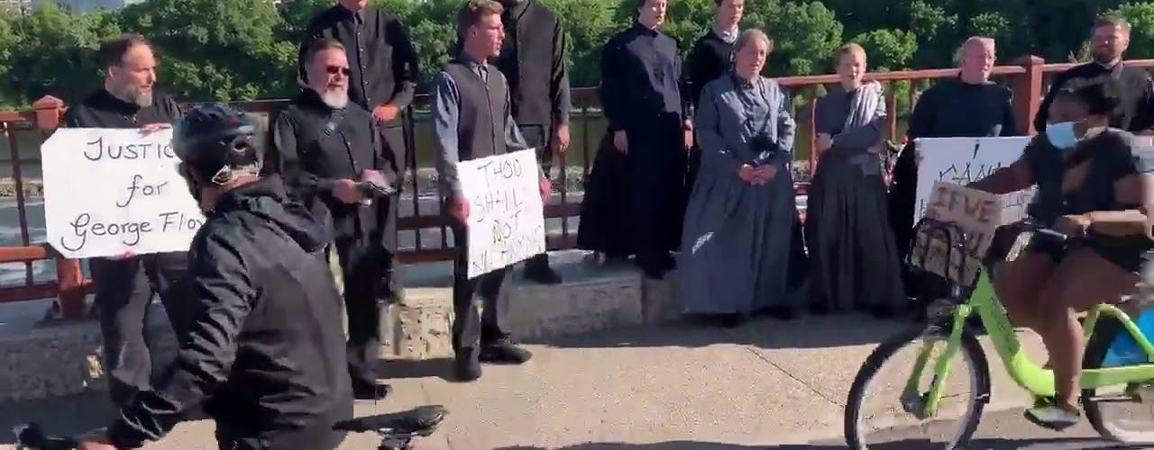 the amish stand in solidarity an