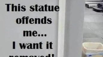 This statue offends me I want it removed weight scale