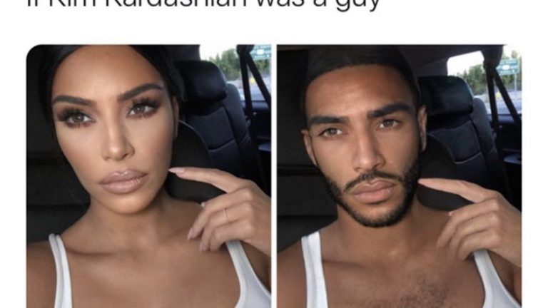 If Kim Kardashian was a guy