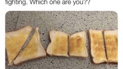 Which way do you slice your bread?