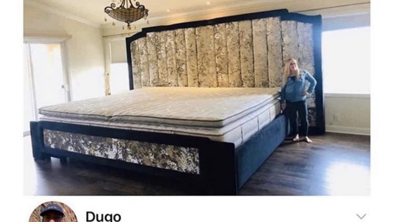 Double king bed meme