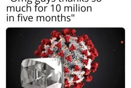10 million in 5 months youtube coronavirus meme