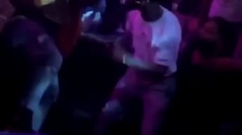 Drunk fight in a club