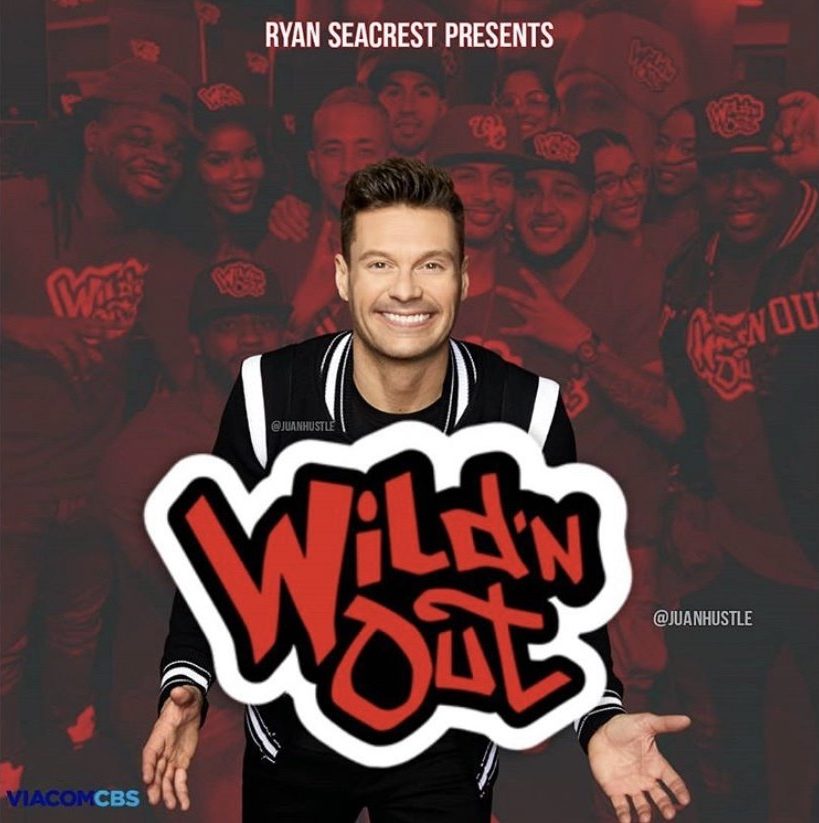 Ryan Seacrest presents Wild'n Out meme