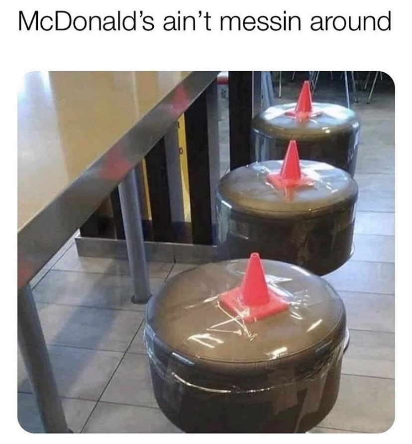 McDonald's aint messing around
