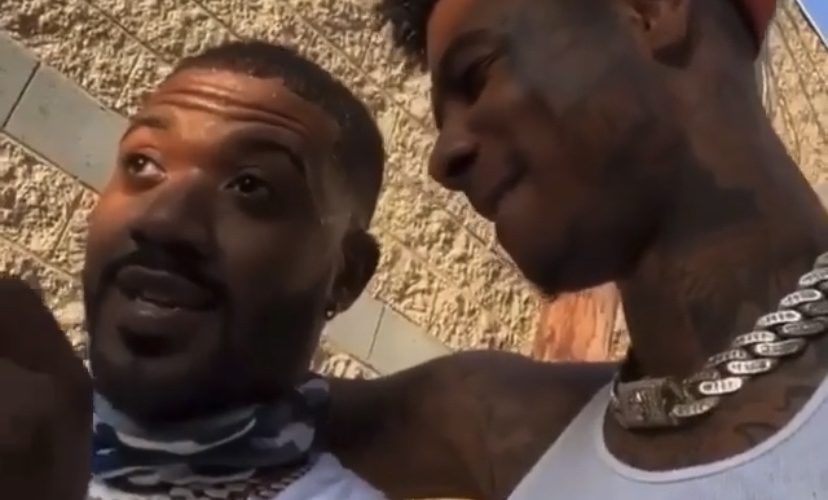 Blueface asks Ray J if he can hit it last