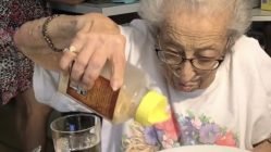 Grandma shares her secret to long life
