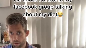 Lying about losing weight in front of boyfriend prank