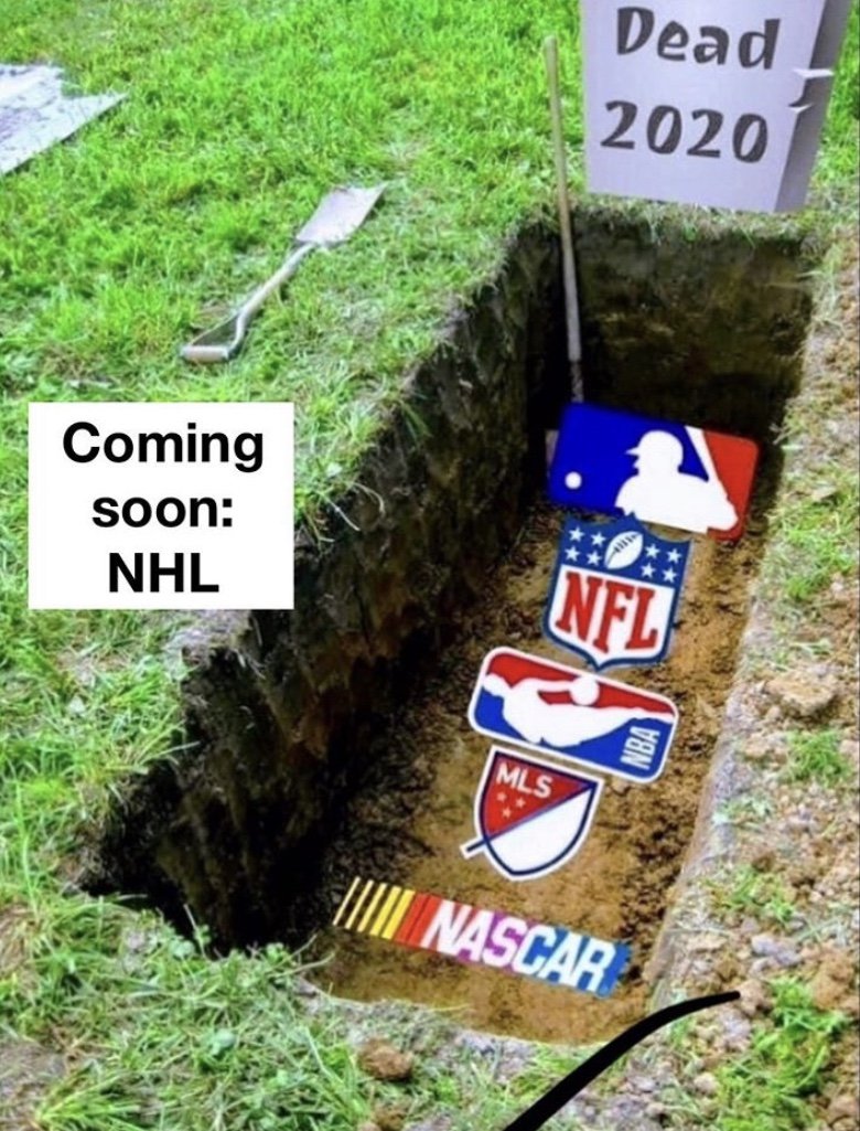 Coming soon NHL graveyard meme