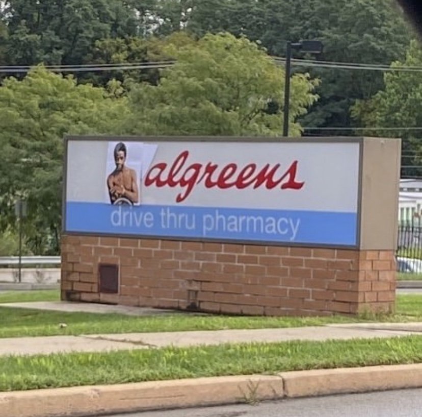 Al Green Walgreens sign