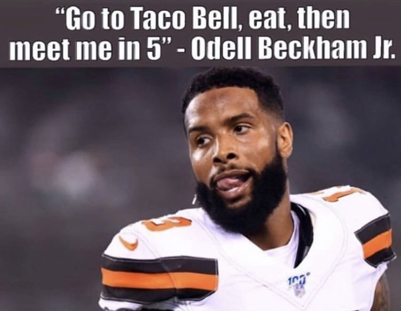 Odell Beckham Jr. Taco Bell meme
